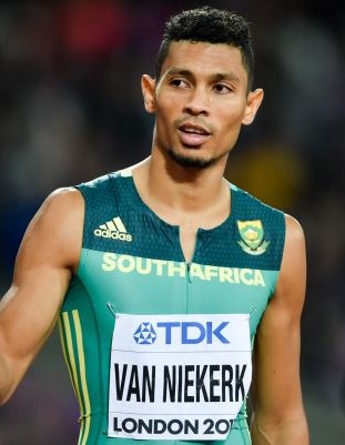 Wayde van Niekerk - 400m World Record Holder (433s); FS