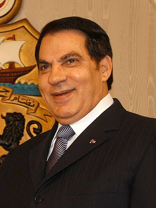 Zine El Abidine Ben Ali† - Ex-President of Tunisia