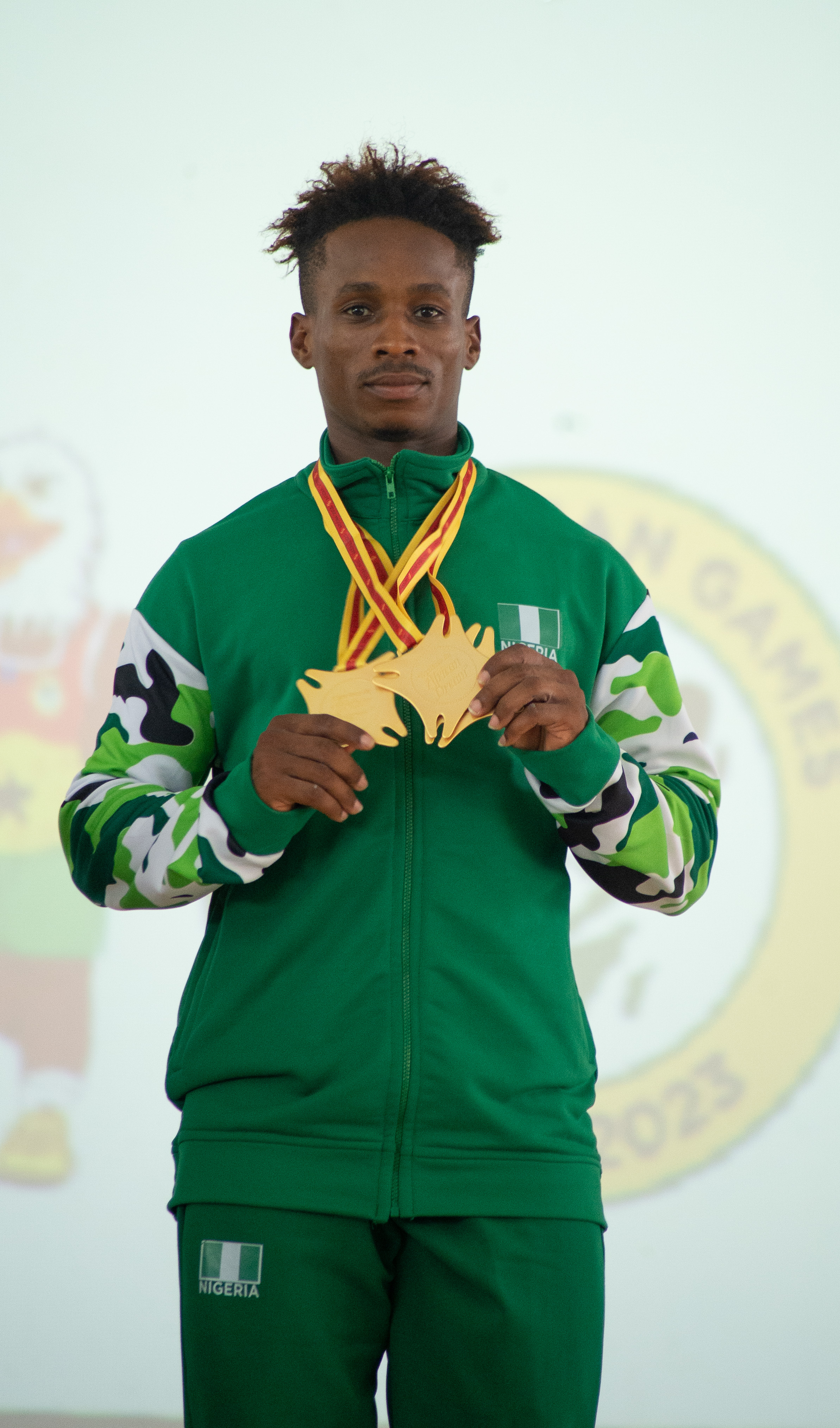 Edidiong Umoafia - weightlifter