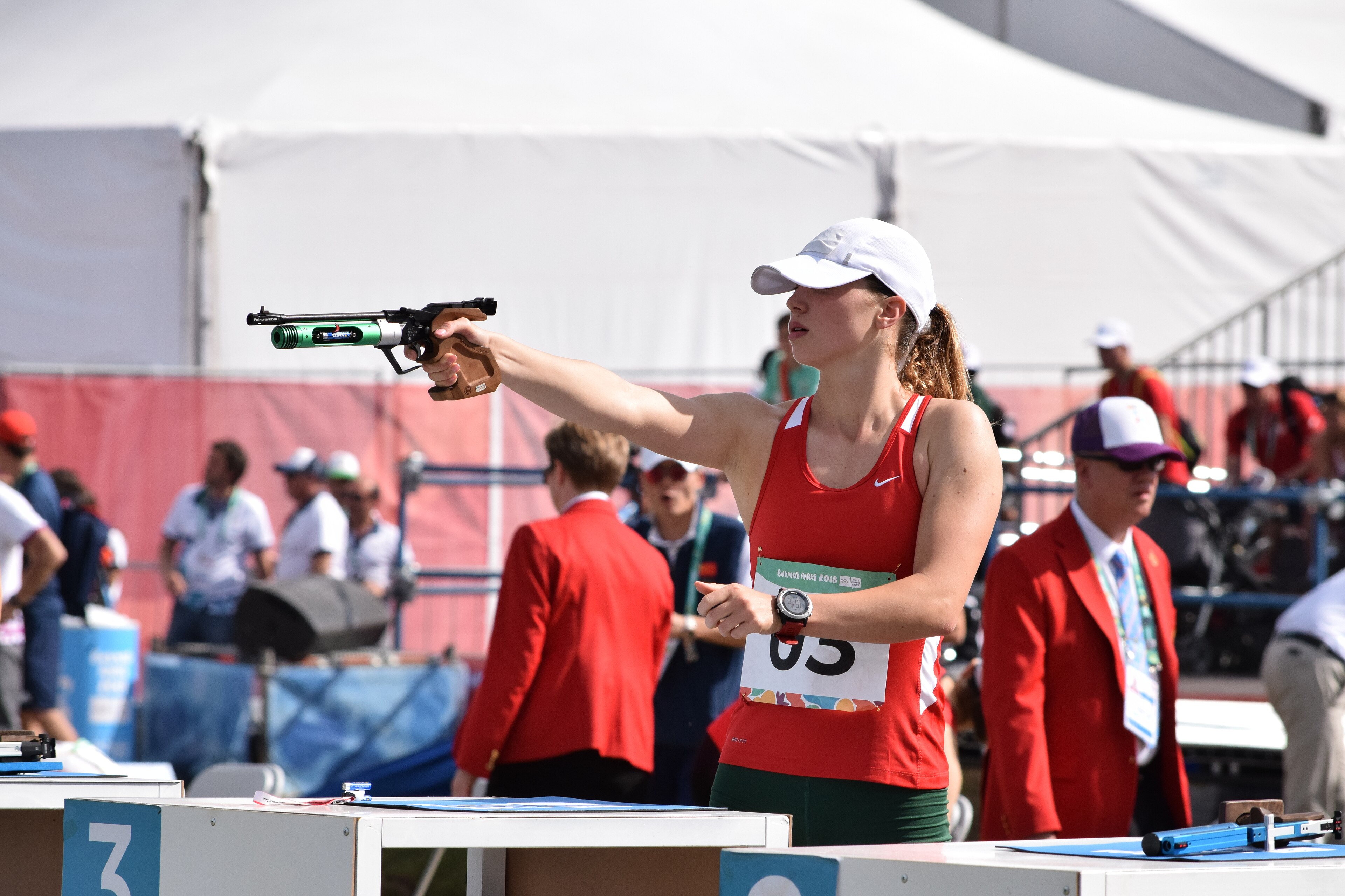 Alida van der Merwe - modern pentathlete